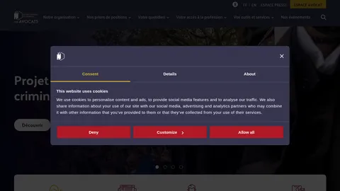 Capture Conseil National des Barreaux