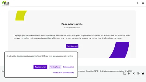 Capture CNSA — Établissements