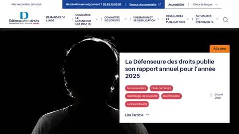 Capture Défenseur des Droits
