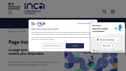 Capture INCa Catalogue Publications