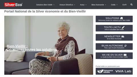 Capture du site Silver Eco